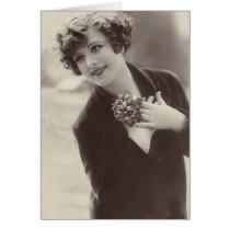 Vintage Flapper (82) Greeting Card