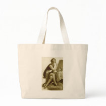 Vintage Flapper (85) Tote Bags