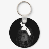 Vintage Flapper Corset keychains