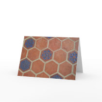 Vintage Floor Tile cards by JuJuGardens Vintage Floor Tile cards