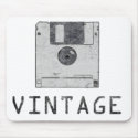 Vintage Floppy Mousepad by cubiclewars Vintage Floppy Mousepad