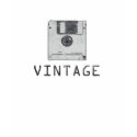 Vintage Floppy T-Shirt by cubiclewars Vintage Floppy T-Shirt