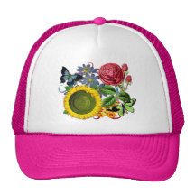 Vintage Flora Hats