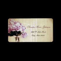 Vintage Floral Bouquet labels