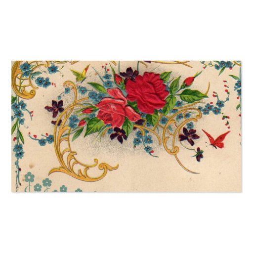 Vintage Floral Business card