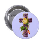 Vintage Floral Cross Pins