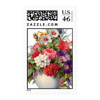 Vintage Floral Decor stamp