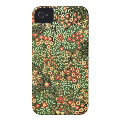 Vintage Floral Design iPhone 4 Case-Mate Case