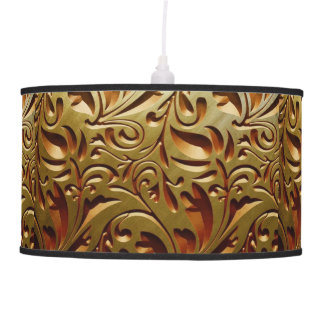 VINTAGE FLORAL DESIGN PENDANT LAMPS