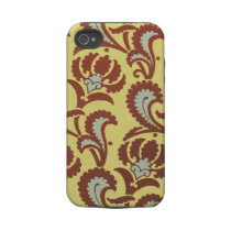 Vintage Floral Fabric (14) Iphone 4 Tough Covers