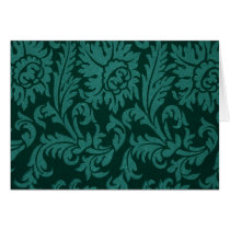Vintage Floral Fabric (198) Greeting Card