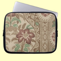 Vintage Floral Fabric (27) laptop sleeves