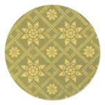 Vintage Floral Fabric (37) Stickers