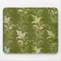Vintage Floral Fabric Mousepads - Great Gift Idea