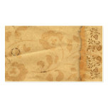 Vintage Floral Hang Tag Business Card