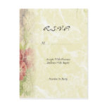 Vintage Floral Inspired R.S.V.P Post Cards