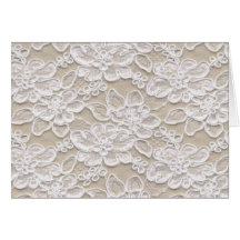 Vintage Floral Lace Cards