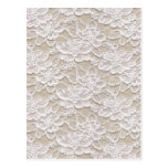 Vintage Floral Lace Postcards