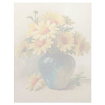 Vintage Floral Letterhead Stationery