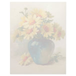 Vintage Floral Letterhead Stationery