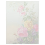Vintage Floral Letterhead Stationery