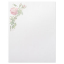 Vintage Floral Letterhead Stationery