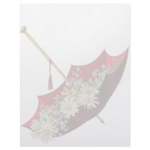 Vintage Floral Letterhead Stationery