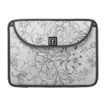 Vintage Floral Sleeves For MacBooks