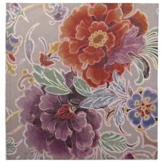 Vintage Floral mojo_napkin