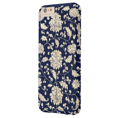 Vintage Floral Pattern Barely There iPhone 6 Plus Case