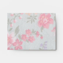 Vintage Floral Pattern Envelopes II