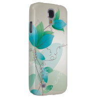 Vintage Floral Pattern Galaxy S4 Covers