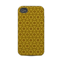 Vintage Floral Pattern - iphone case Iphone 4 Tough Case