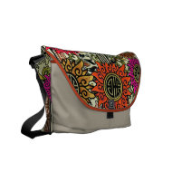 Vintage Floral Pattern Messenger rickshawmessengerbag