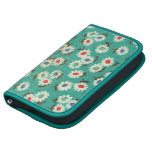 Vintage Floral Print Folio Smartphone Planner