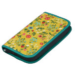 Vintage Floral Print Folio Smartphone Planner