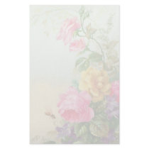 Vintage Floral Stationery