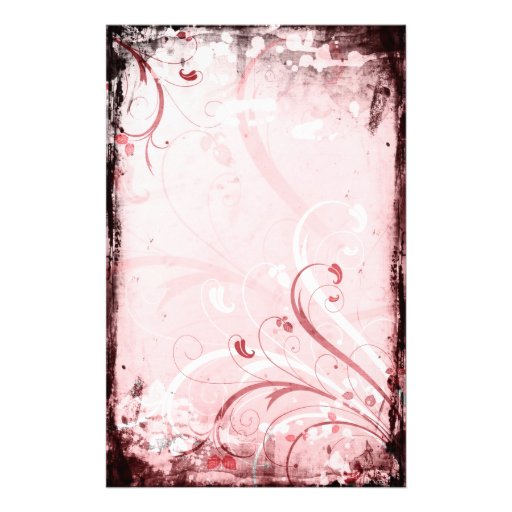 Vintage Floral Stationery | Zazzle