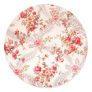 Vintage Floral Sticker Template