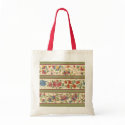 Vintage Floral Stripes bags by tnmpastperfect Vintage Floral Stripes bags