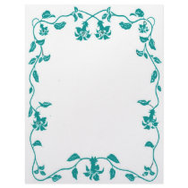 Vintage Floral Vine Letterhead by farmer77 Vintage Floral Vine Letterhead