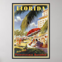 Vintage Florida, USA - Posters