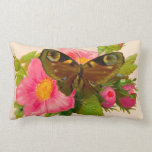 Vintage Flower and Moth Pillows