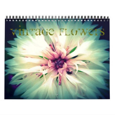 Vintage Flower Calendar by stucker111
