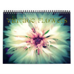 Vintage Flower Calendar
