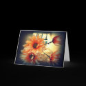 Vintage Flower Greeting Card by indolilly Vintage Flower Greeting Card