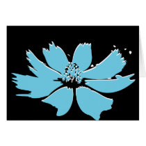 Vintage Flower Greeting Card cards