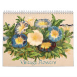 Vintage Flowers Calendars