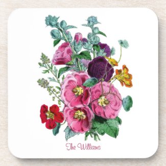 Vintage Flowers Coasters