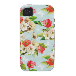 vintage flowers iPhone 4/4S covers